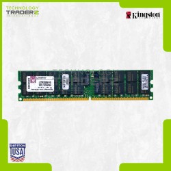 LOT OF 2 KTM2865/4G Kingston 2GB PC2-3200 DDR2-400MHz ECC REG Dual Rank Memory