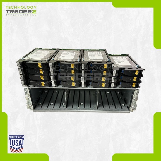 KTN-STL3 EMC 30TB 15x LFF 3.5" Disk Array Expansion 100-562-904 W/ 15x 2TB HDD