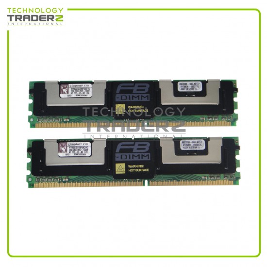 KVR667D2D8F5K2/4G Kingston 4 GB Kit (2 x 2GB) PC2-5300F Memory Kit