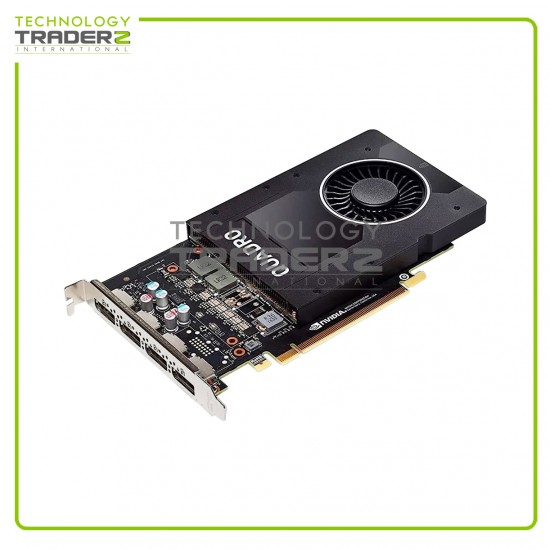 ** L65626-001 HP NVIDIA Quadro P2200 5GB GDDR5X PCIe Graphics Card**