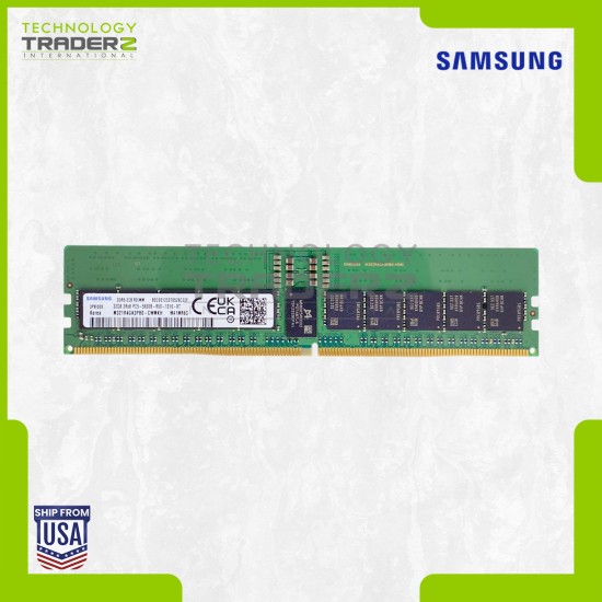 M321R4GA3PB0-CWM Samsung 32GB PC5-44800 DDR5-5600MHz ECC REG 2Rx8 RDIMM Memory