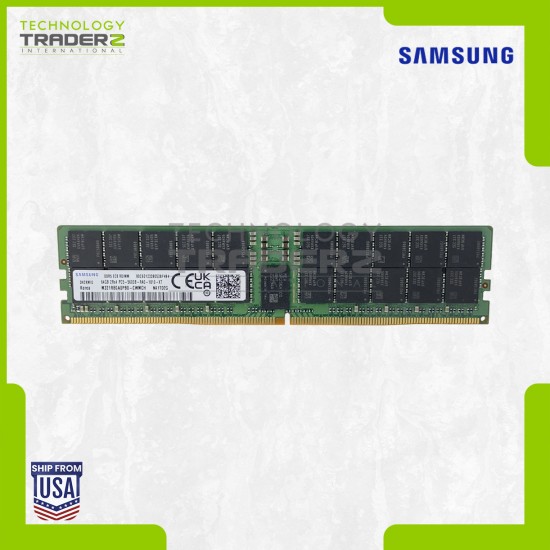 M321R8GA0PB0-CWM Samsung 64GB PC5-44800 DDR5-5600MHz ECC REG Dual Rank Memory