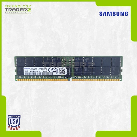 M321RAGA0B20-CWK Samsung 128GB PC5-38400 DDR5-4800MHz ECC 2S2Rx4 RDIMM Memory