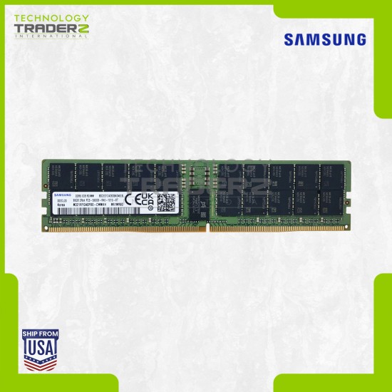 M321RYGA0PB0-CWM Samsung 96GB PC5-44800 DDR5-5600MHz ECC RDIMM 2Rx4 Memory