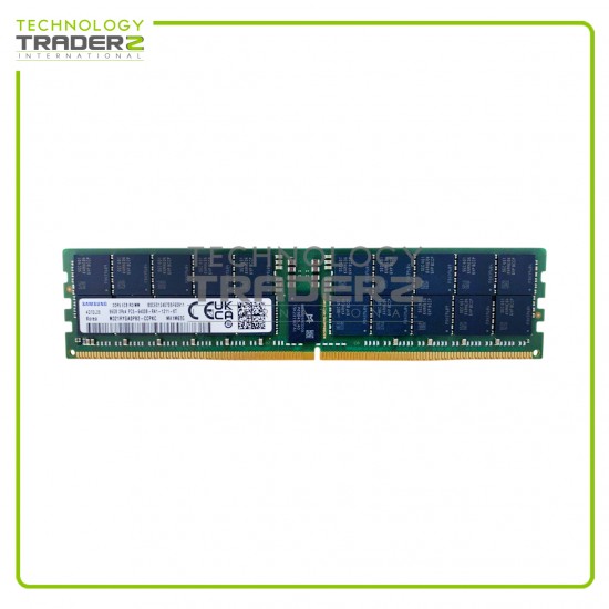 M321RYGA0PB2-CCP Samsung 96GB PC5-51200 DDR5-6400MHz ECC 2Rx4 RDIMM Memory M321RYGA0PB2-CCP Samsung 96GB PC5-51200 DDR5-6400MHz ECC 2Rx4 RDIMM Memory