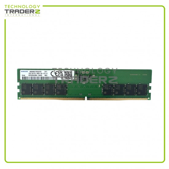 M323R2GA3BB0-CQK Samsung 16GB PC5-38400 DDR5-4800MHz Non-ECC UDIMM 1Rx8 Memory