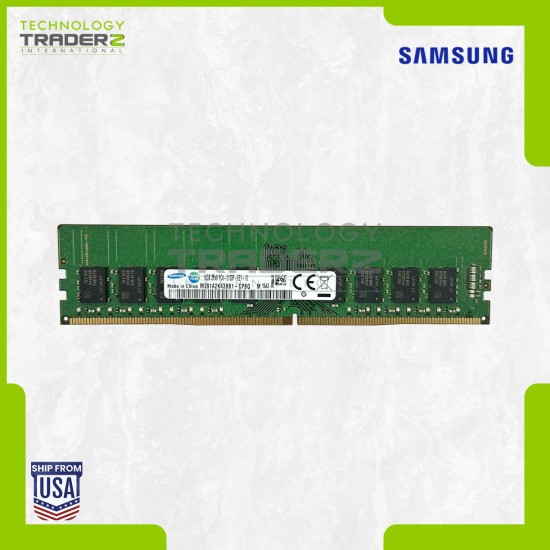 M391A2K43BB1-CPB Samsung 16GB PC4-17000 DDR4-2133MHz ECC Unbuffered 2Rx8 Memory