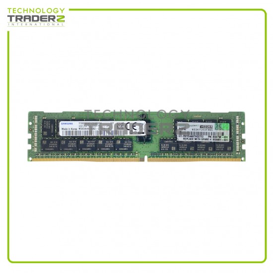 815100-B21 HPE Samsung 32GB PC4-21300 DDR4-2666MHz ECC 2Rx4 Memory 840758-091