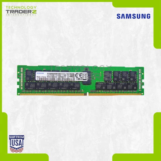 M393A4K40CB2-CVF Samsung 32GB PC4-23400 DDR4-2933MHz ECC REG 2Rx4 RDIMM Memory