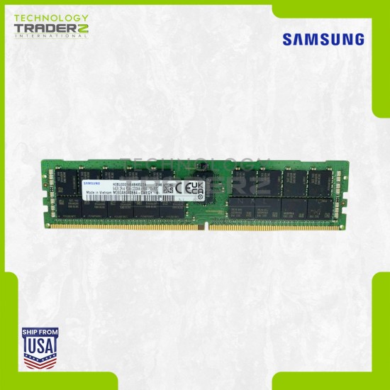 M393A8G40BB4-CWE Samsung 64GB PC4-25600AA DDR4-3200MHz ECC 2Rx4 Memory Module