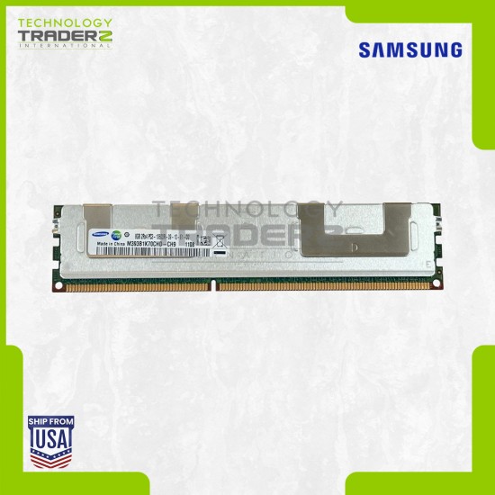 M393B1K70CHD-CH9 Samsung 8GB PC3-10600 DDR3-1333MHz ECC Dual Rank Memory Module