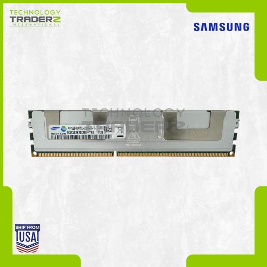 M393B2K70CM0-YF8 Samsung 16GB PC3L-8500R DDR3-1066MHz ECC REG Memory Module