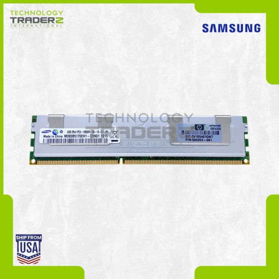 LOT OF 2 M393B5170EH1-CH9 Samsung 4GB PC3-10600 DDR3-1333MHz ECC 2Rx4 Memory