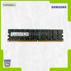 M393T5750EZA-CE6 Samsung 2GB PC2-5300 DDR2-667MHz ECC REG DIMM Dual Rank Memory
