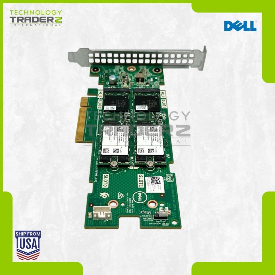 M7W47 Dell Boss Boot Optimized PCI-e M.2 SSD Adapter Card 0M7W47 W/ 2x 240GB SSD