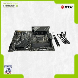 MSI MPG Z490 Gaming Edge WiFi LGA1200 ATX Motherboard W/ 2x E472362 2x Antennas