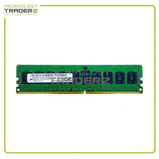 MTA18ASF1G72PZ-2G1 Micron 8GB PC4-17000 DDR4-2133MHz ECC REG Single Rank Memory