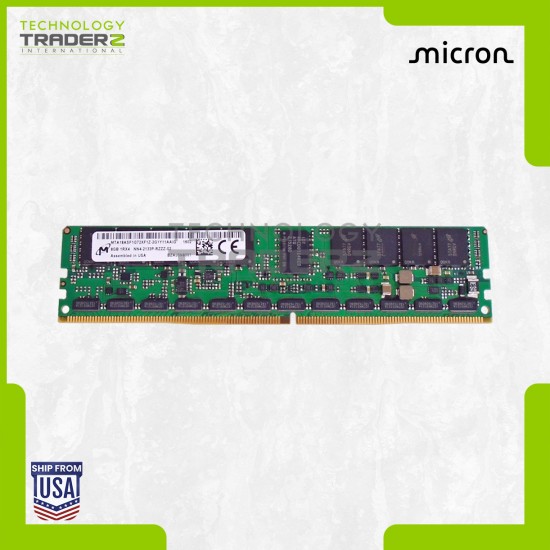 MTA18ASF1G72XF1Z-2G1 Micron 8GB 1Rx4 DDR4 PC4-2133 ECC NVDIMM-N Memory Module