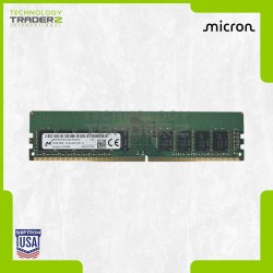MTA18ASF2G72AZ-2G3 Micron 16GB PC4-19200 DDR4-2400MHz ECC Unbuffered 2Rx8 Memory