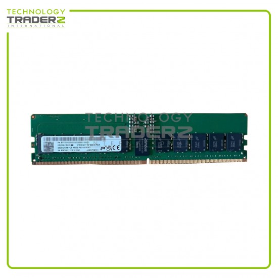 ** MTC20F2085S1RC48BA1 Micron 32GB PC5-38400 DDR5-4800MHz ECC Dual Rank Memory**