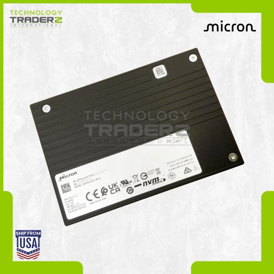 ** MTFDLAL61T4THL Micron 6550 ION 61.44TB NVMe PCIe Gen5x4 U.2 2.5" SSD** *NEW*