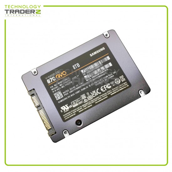 ** MZ-77Q8T0 Samsung 870 QVO 8TB SATA 6Gbps 2.5" Internal Solid State Drive **