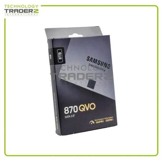 ** NEW SEALED MZ-77Q8T0B/AM Samsung 870 QVO 8TB 6Gbps SATA Internal 2.5" SSD **