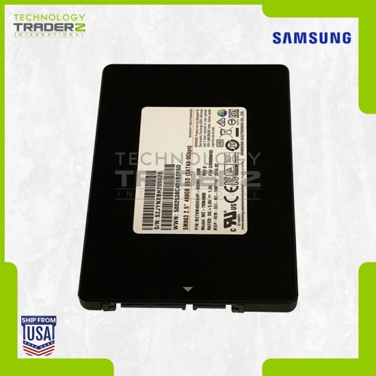 MZ7KM480HAHP-000MV Samsung SM863 480GB MLC SATA 6Gbps 2.5" SSD MZ-7KM4800 *NEW*