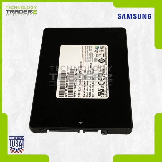 MZ7KM480HAHP-000MV Samsung SM863 480GB MLC SATA 6Gbps 2.5" SSD MZ-7KM4800