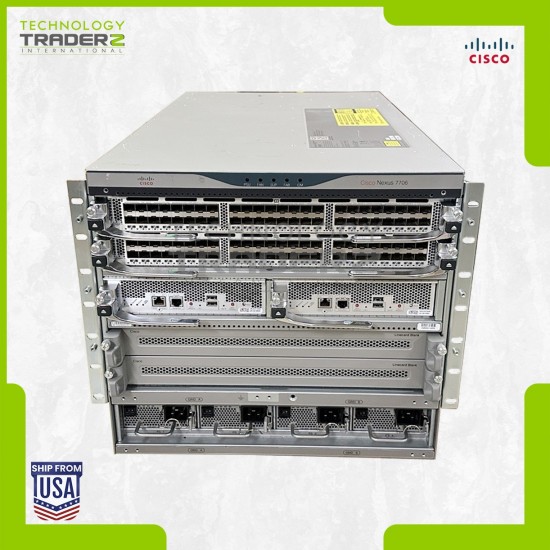 N77-C7706 V01 Cisco Nexus 7700 6-Slot Network Switch W/ 2x N77-F348XP-23 V01