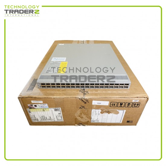 N9K-C9336C-FX2 V03 Cisco Nexus C9336C-FX2 36x 100Gb QSFP28 Managed Switch *NOB*