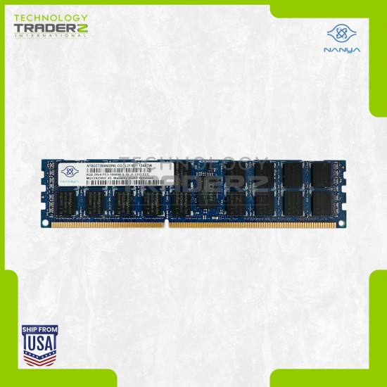 NT8GC72B4NG0NL-CG Nanya 8GB PC3-10600 DDR3-1333MHz ECC REG Dual Rank Memory