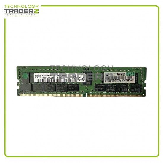 P00924-B21 HPE 32GB PC4-25600 DDR4-3200MHz ECC 2Rx4 Memory P03052-091