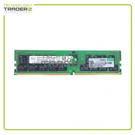 P06033-B21 HP 32GB PC4-25600 DDR4-3200MHz ECC Dual Rank Smart Memory P11444-091