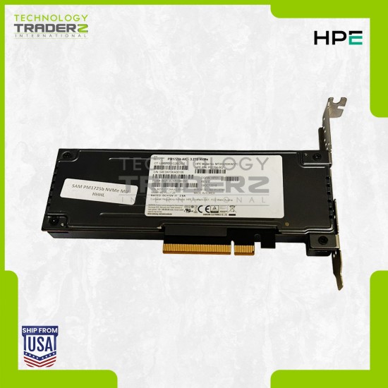 P06726-B21 HPE 3.2TB PCI E x4 NVMe MU U.2 SSD P02764-002 W/ Long Bracket
