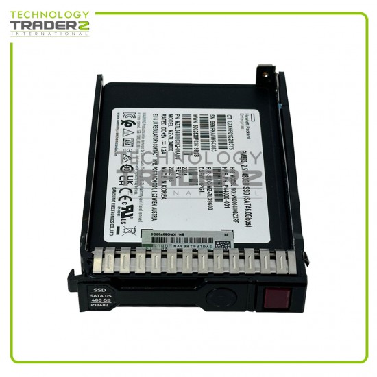 P18422-B21 HPE 480GB SATA 6Gbps RI SC 2.5” SSD P18482-001 P44000-001 MZ-7L34800