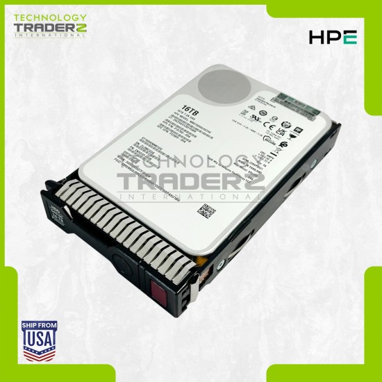 P23863-B21 HPE 16TB 7.2K SAS SC 12Gbps 3.5” HDD P25247-001 P15760-004 P23455-004