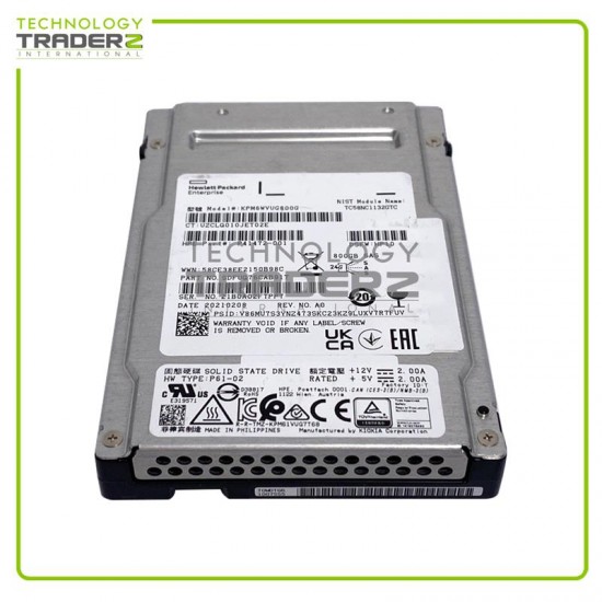 P41472-001 HPE 800GB MU SAS 24Gbps 2.5” SSD KPM6WVUG800G SDFUQ76CAB91T