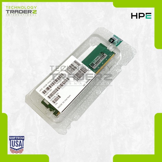 F/S P43322-B21 HPE 16GB PC5-38400 DDR5-4800MHz ECC 1Rx8 RDIMM Memory P43324-0A1