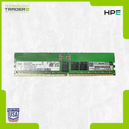 P43328-B21 HPE 32GB PC5-38400 DDR5-4800MHz ECC RDIMM 2Rx8 Memory HMCG88MEBRA115N