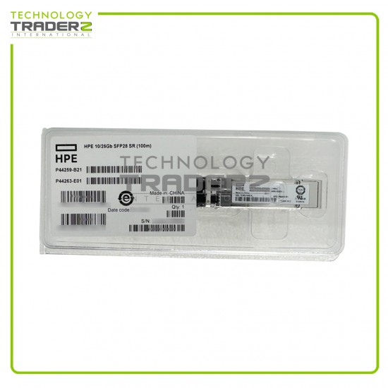 P44259-B21 HPE 10Gb/25Gb SFP28 SR Transceiver P44263-E01 P44452-001 **NEW**