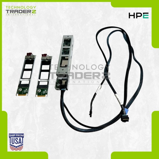 P48183-B21 HPE NS204i-u G11 NVMe Boot Storage Device W/ 2x Cable **NO SSD**