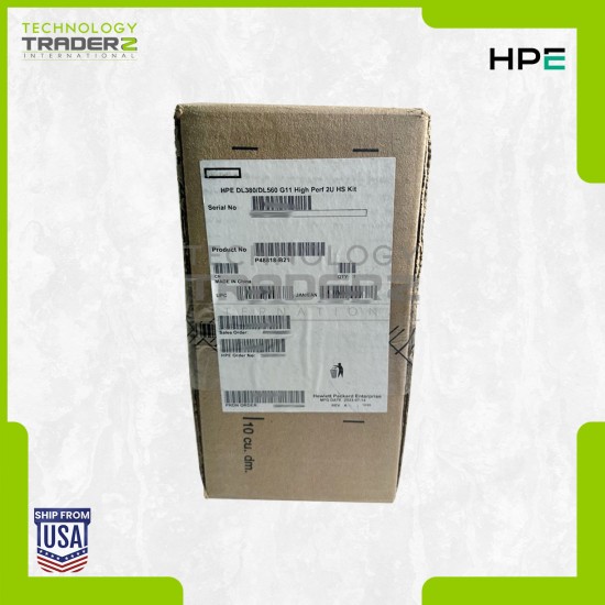 F/S P48818-B21 HPE ProLiant DL380 DL560 Gen11 High Performance 2U Heat Sink Kit
