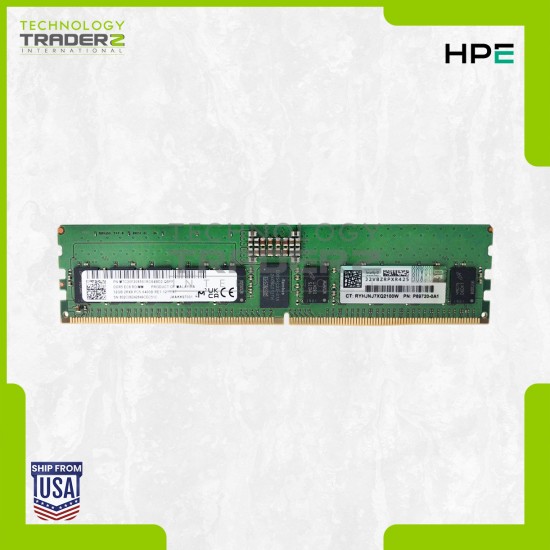 P69727-B21 HPE 32GB PC5-51200 DDR5-6400MHz ECC RDIMM Smart Memory Kit P71255-001