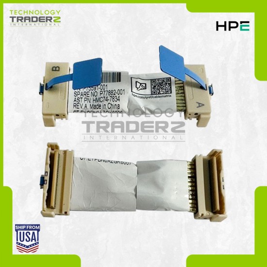 P75591-001 HPE DL340 Gen12 OCP B MCIO Input Ports 13/17 Cabling Kit HMC74-7834