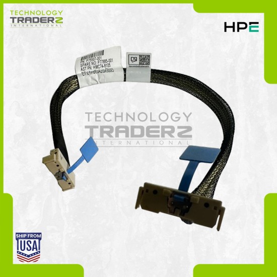 P77885-001 HPE ProLiant Gen12 Modular I/O Right Angle 400mm Cable P75507-001