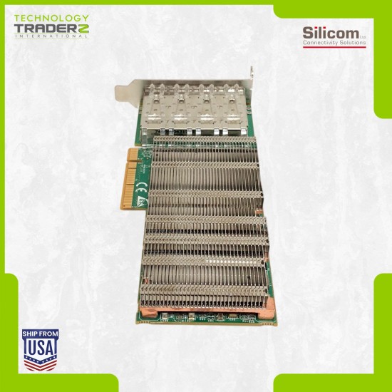 PE310G4SPI9LBE-XR-NU Silicom 10GbE 4-Port PCI-e Network Adapter W/ Short Bracket