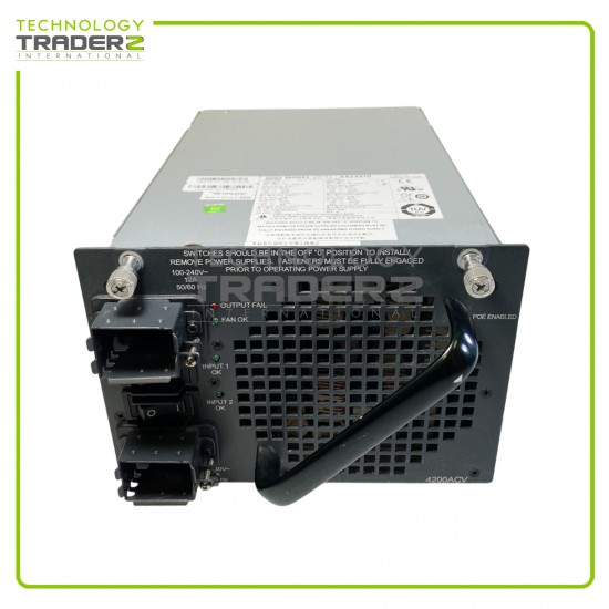 PWR-C45-4200ACV V04 Cisco Catalyst 4500 Series 4200W AC Power Supply 341-0083-04