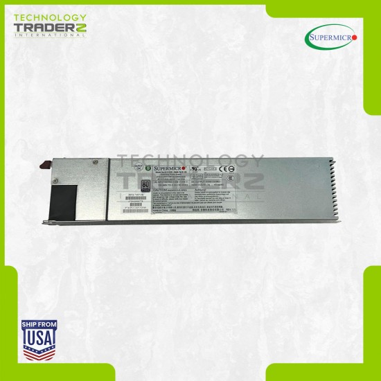 PWS-741P-1R SuperMicro 740W 1U Redundant 80+ Platinum Power Supply 672042090778