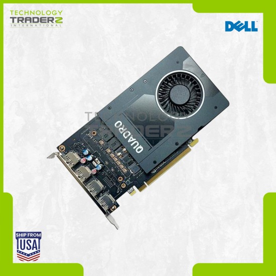 699-5G420-0500-100 Dell Nvidia Quadro P2200 5GB GDDR5X PCIe 4x DP Graphics Card